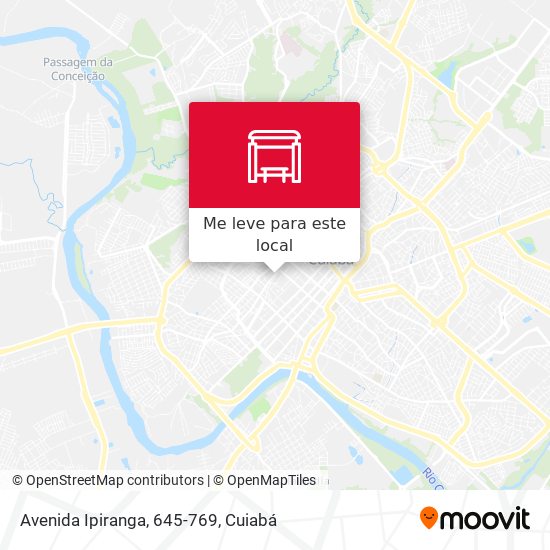 Avenida Ipiranga, 645-769 mapa