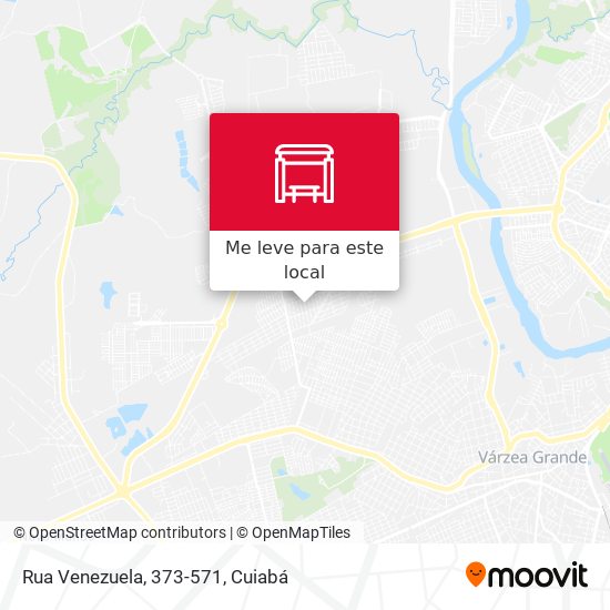 Rua Venezuela, 373-571 mapa