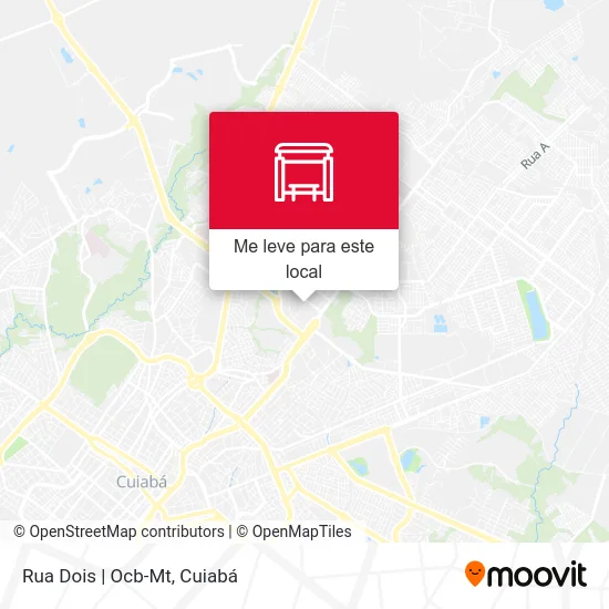 Rua Dois | Ocb-Mt mapa