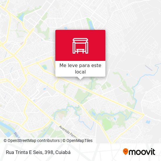 Rua Trinta E Seis, 398 mapa