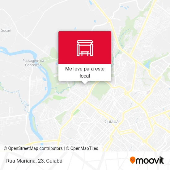 Rua Mariana, 23 mapa