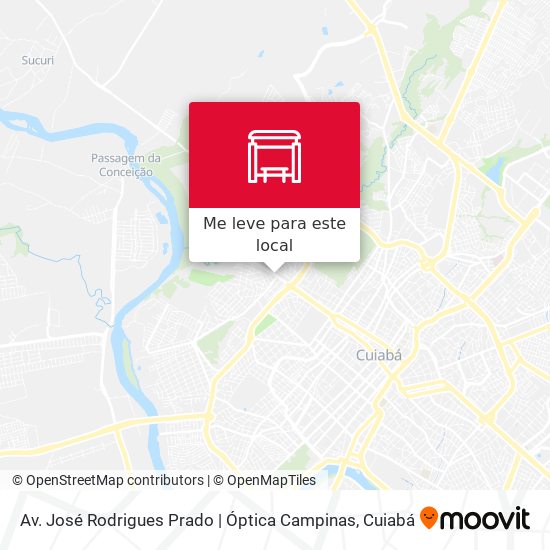 Av. José Rodrigues Prado | Óptica Campinas mapa