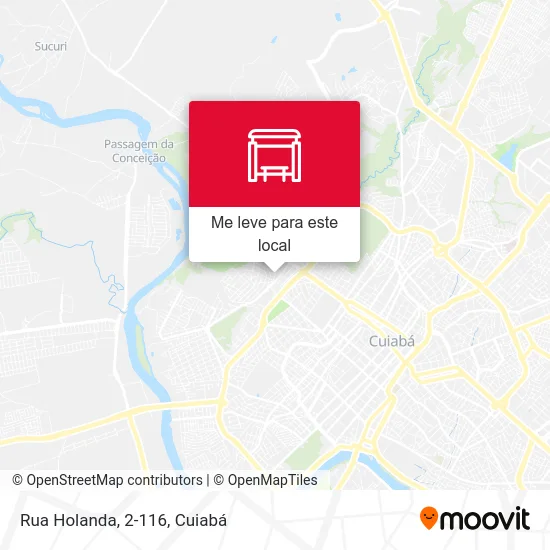 Rua Holanda, 2-116 mapa