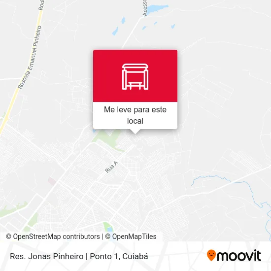 Res. Jonas Pinheiro | Ponto 1 mapa