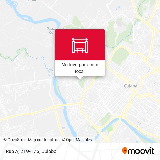 Rua A, 219-175 mapa