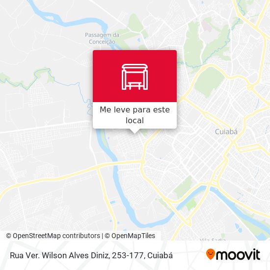 Rua Ver. Wilson Alves Diniz, 253-177 mapa