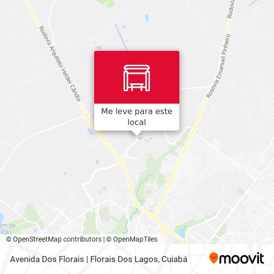 Avenida Dos Florais | Florais Dos Lagos mapa
