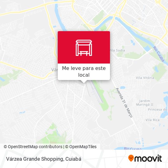 Várzea Grande Shopping mapa