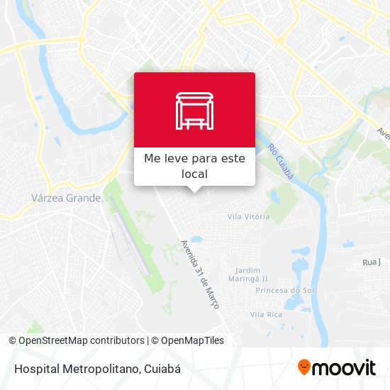 Hospital Metropolitano mapa