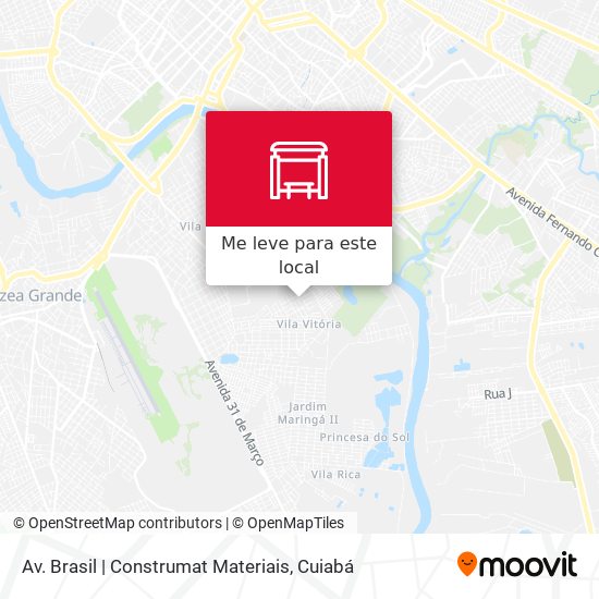 Av. Brasil | Construmat Materiais mapa