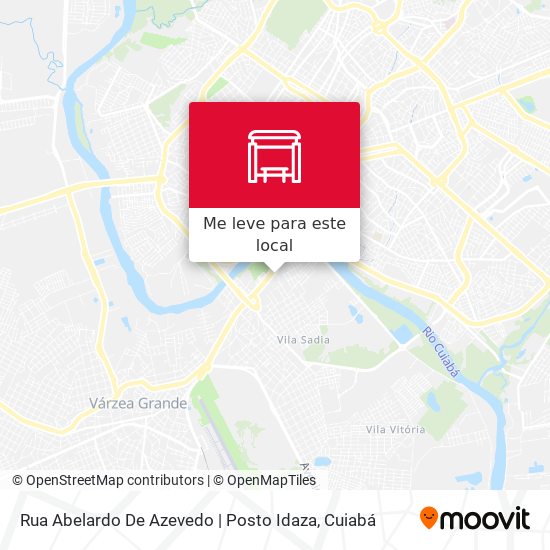 Rua Abelardo De Azevedo | Posto Idaza mapa