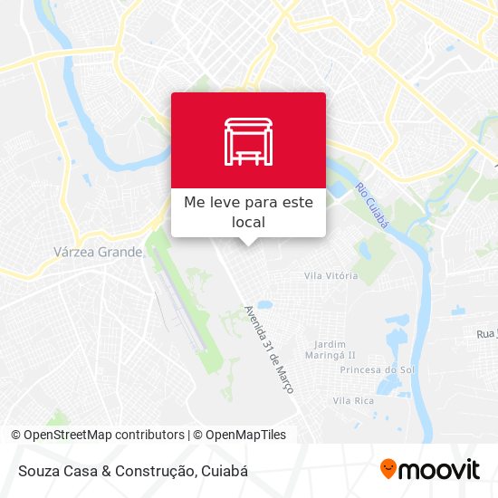 Souza Casa & Construção mapa