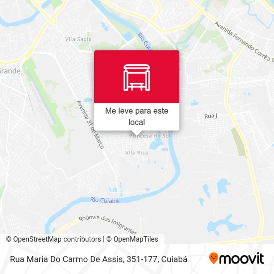 Rua Maria Do Carmo De Assis, 351-177 mapa