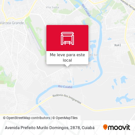 Avenida Prefeito Murilo Domingos, 2878 mapa