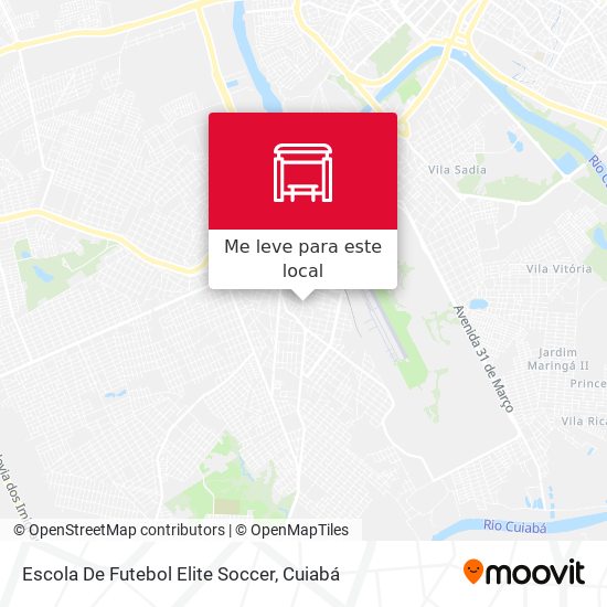 Escola De Futebol Elite Soccer mapa