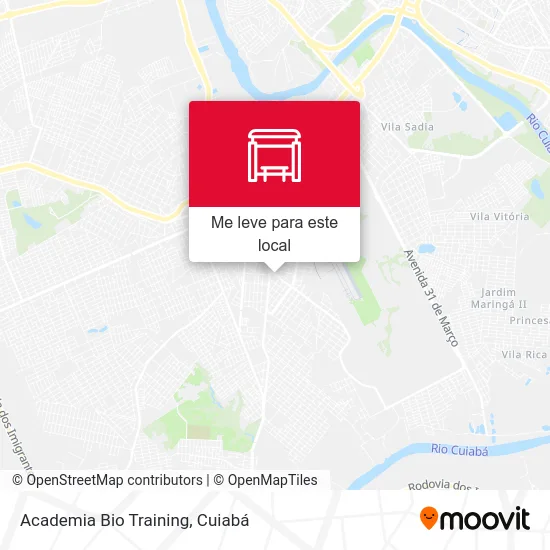 Academia Bio Training mapa