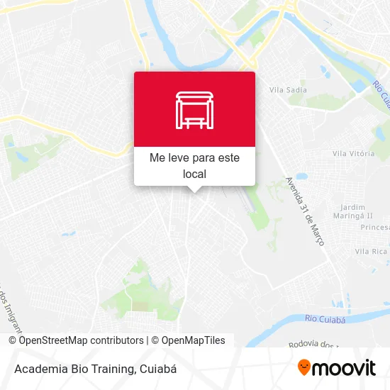 Academia Bio Training mapa