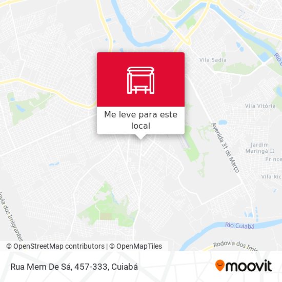 Rua Mem De Sá, 457-333 mapa