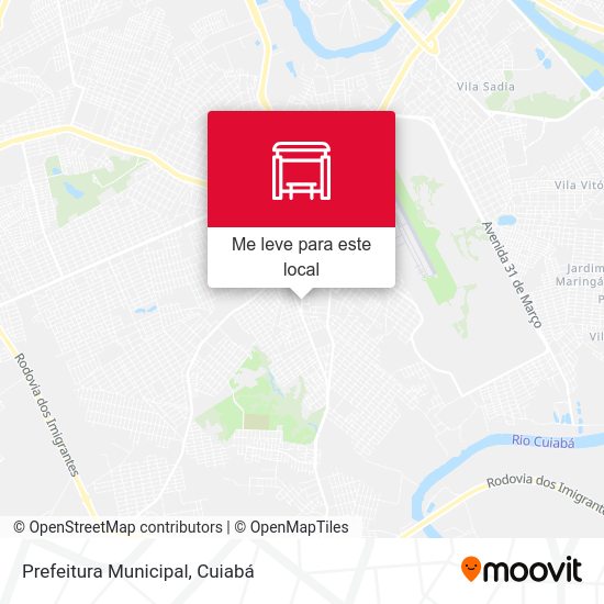 Prefeitura Municipal mapa