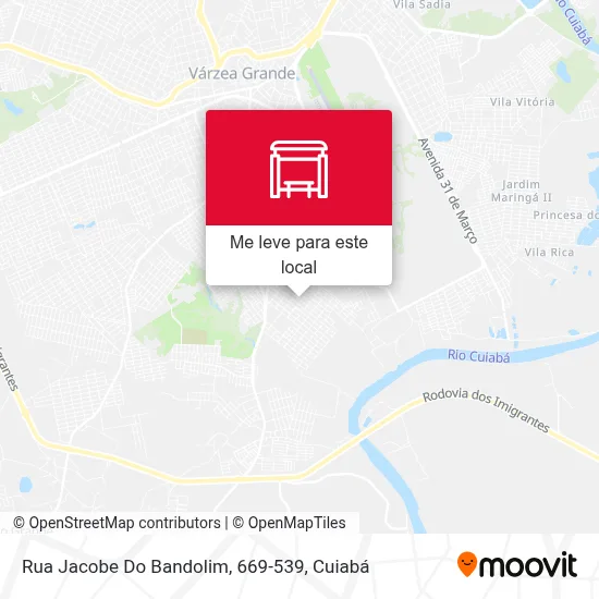 Rua Jacobe Do Bandolim, 669-539 mapa