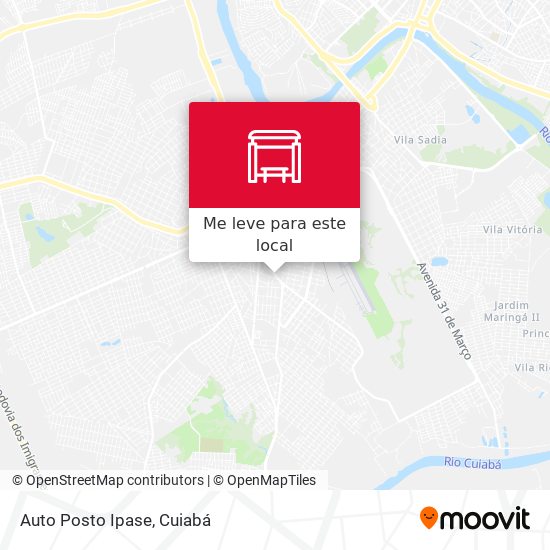 Auto Posto Ipase mapa