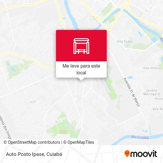 Auto Posto Ipase mapa