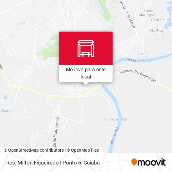 Res. Milton Figueiredo | Ponto 6 mapa