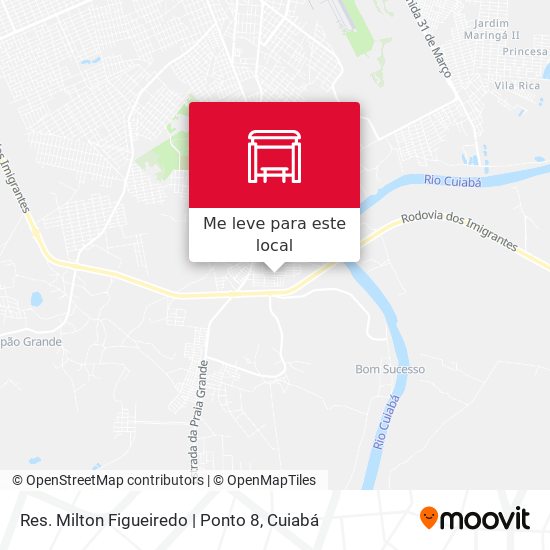Res. Milton Figueiredo | Ponto 8 mapa