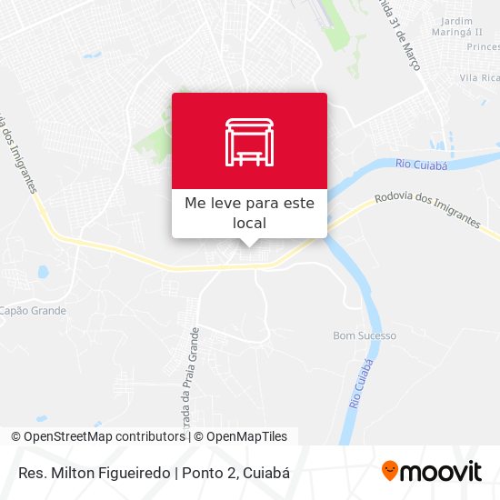 Res. Milton Figueiredo | Ponto 2 mapa