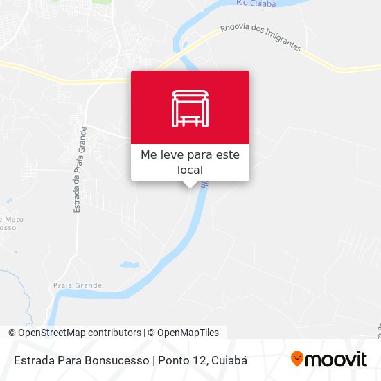 Estrada Para Bonsucesso | Ponto 12 mapa