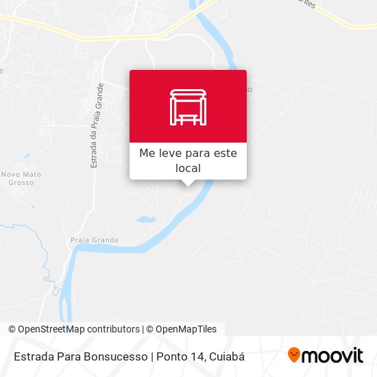 Estrada Para Bonsucesso | Ponto 14 mapa