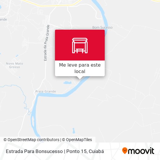 Estrada Para Bonsucesso | Ponto 15 mapa