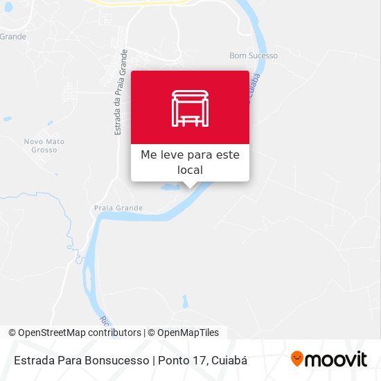 Estrada Para Bonsucesso | Ponto 17 mapa