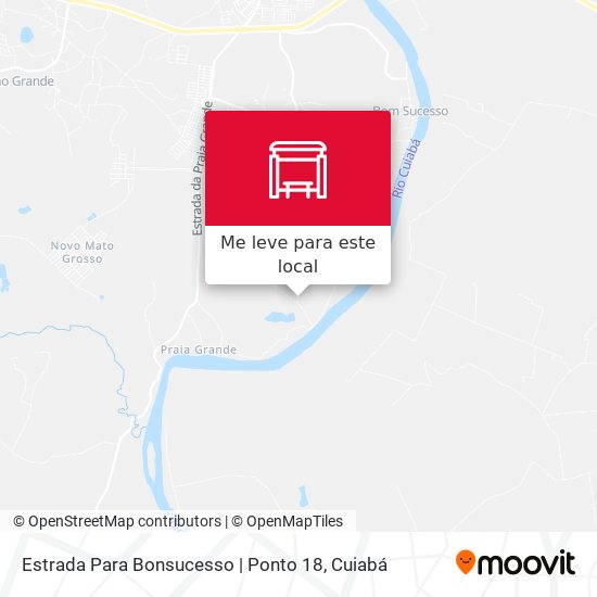 Estrada Para Bonsucesso | Ponto 18 mapa