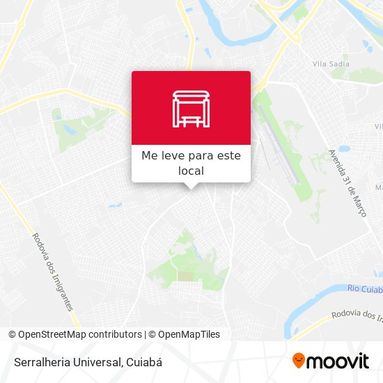 Serralheria Universal mapa