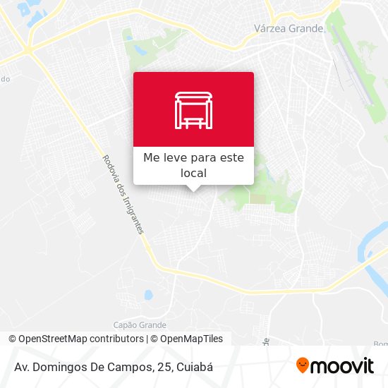 Av. Domingos De Campos, 25 mapa