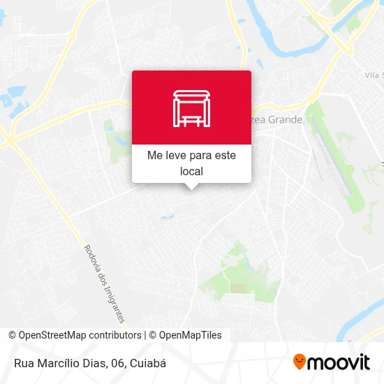 Rua Marcílio Dias, 06 mapa