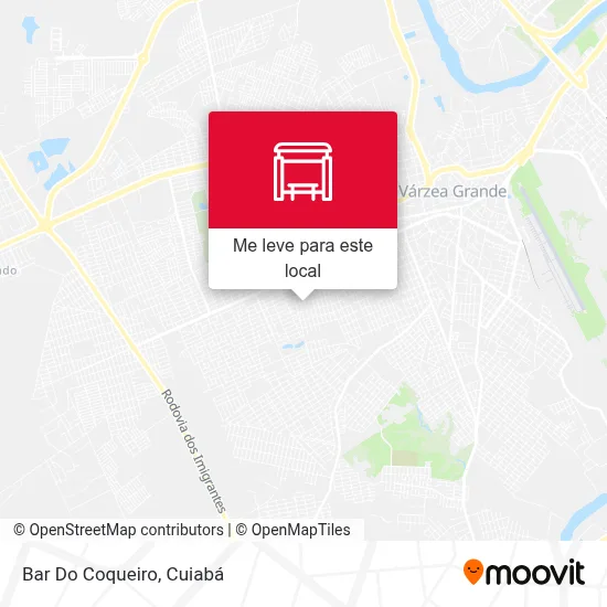 Bar Do Coqueiro mapa