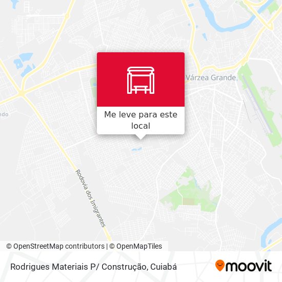 Rodrigues Materiais P/ Construção mapa
