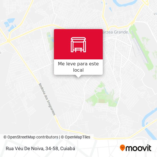 Rua Véu De Noiva, 34-58 mapa