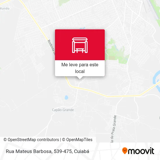 Rua Mateus Barbosa, 539-475 mapa