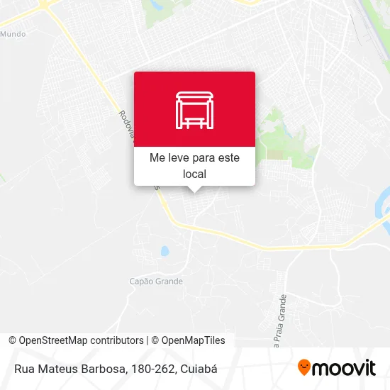 Rua Mateus Barbosa, 180-262 mapa