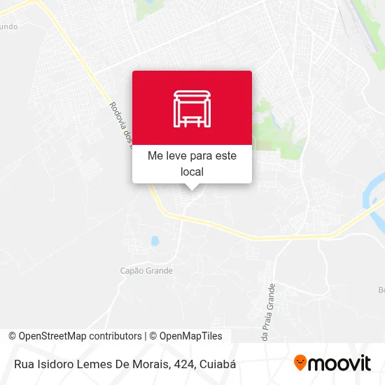 Rua Isidoro Lemes De Morais, 424 mapa