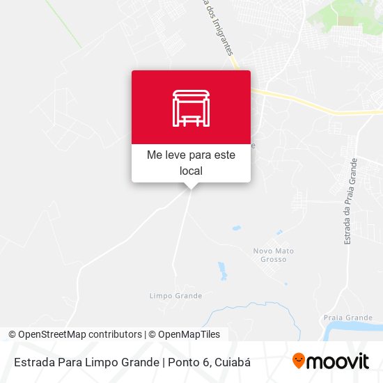 Estrada Para Limpo Grande | Ponto 6 mapa