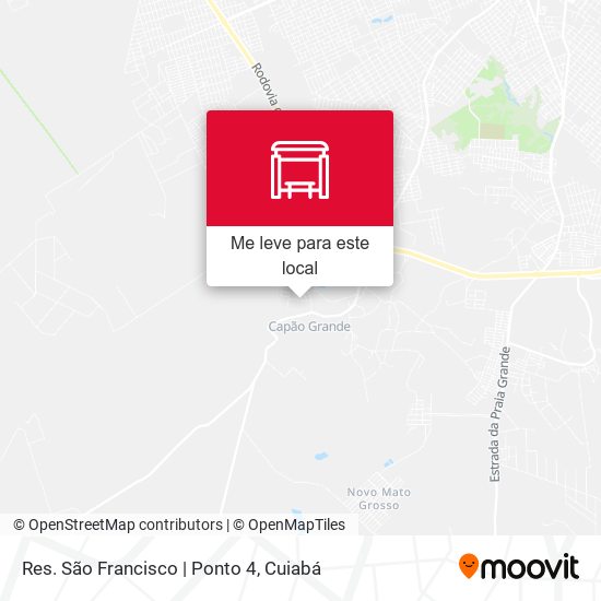 Res. São Francisco | Ponto 4 mapa