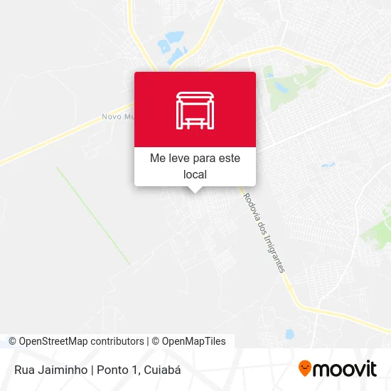Rua Jaiminho | Ponto 1 mapa