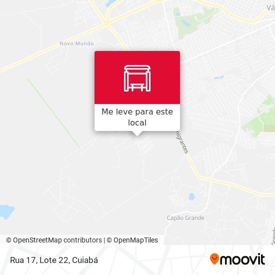 Rua 17, Lote 22 mapa