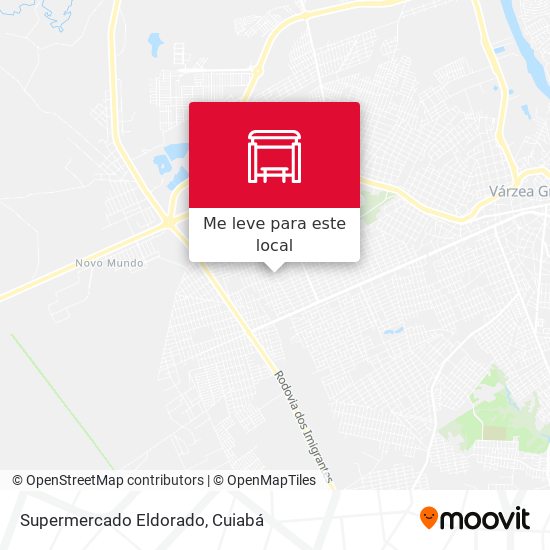Supermercado Eldorado mapa