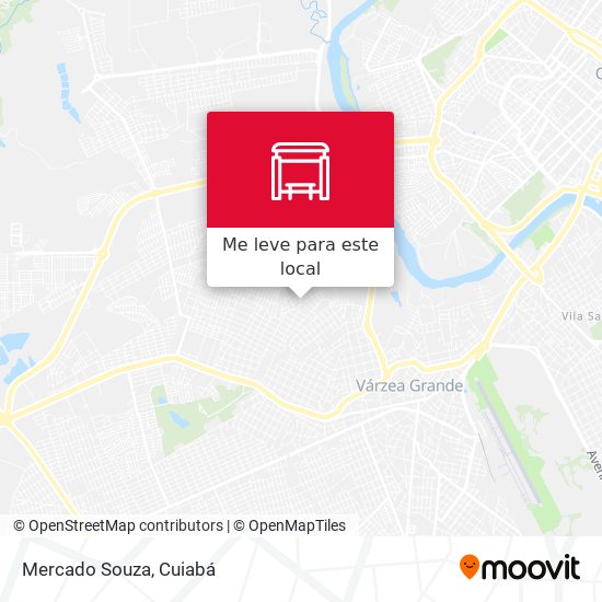 Mercado Souza mapa