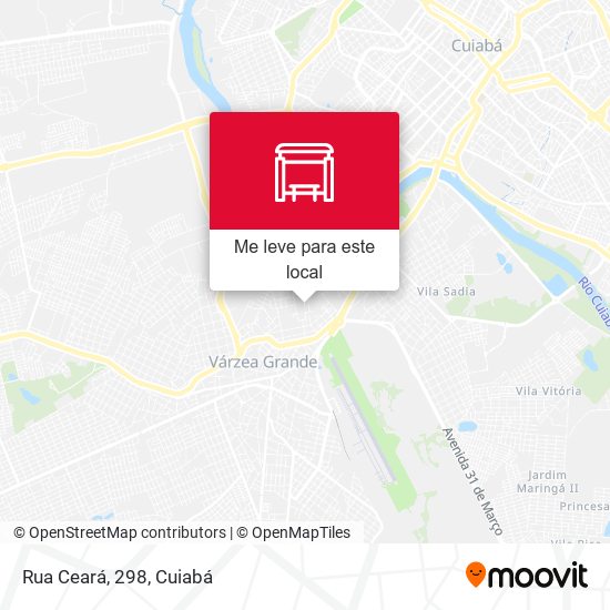 Rua Ceará, 298 mapa